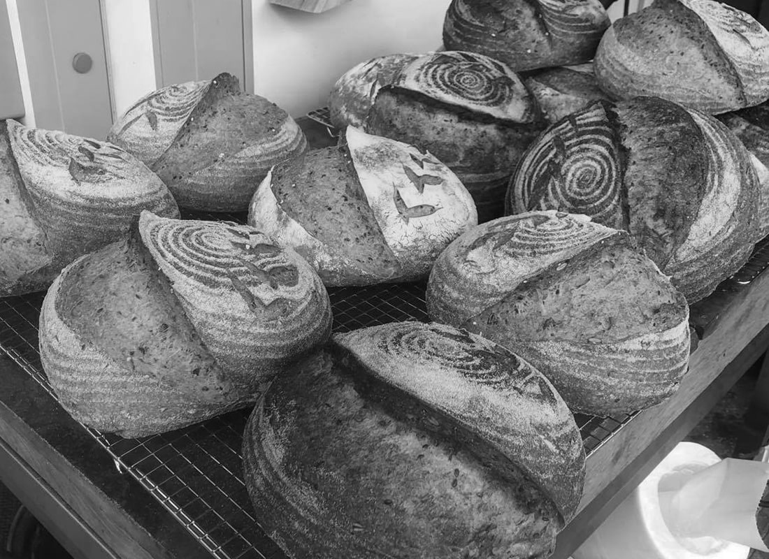 Gebakken zuurdesem broden